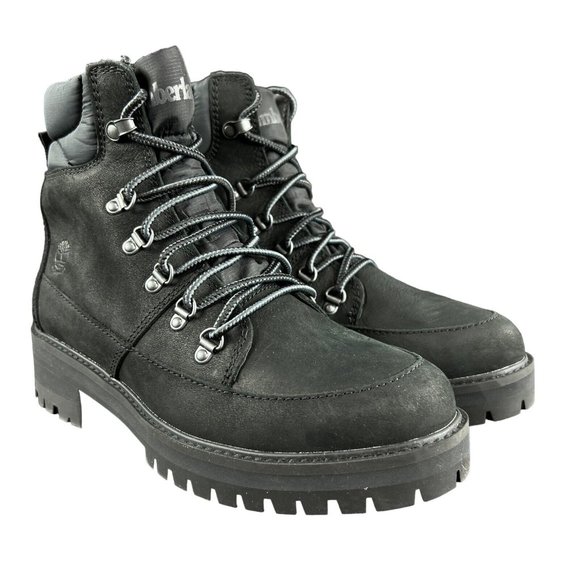 Timberland Courmayeur Black Nubuck Waterproof Boots Women's Sizes 7 - 9.5 - Picture 4 of 9